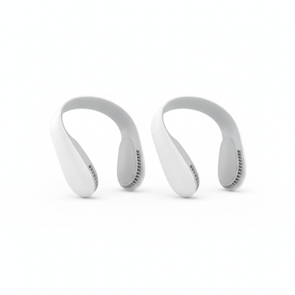 LoadBreeze Duo Pack, two neck fans, white background