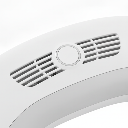 LoadBreeze neck fan control button detail