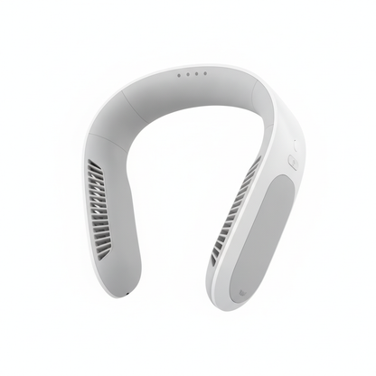 LoadBreeze neck fan front view, white background