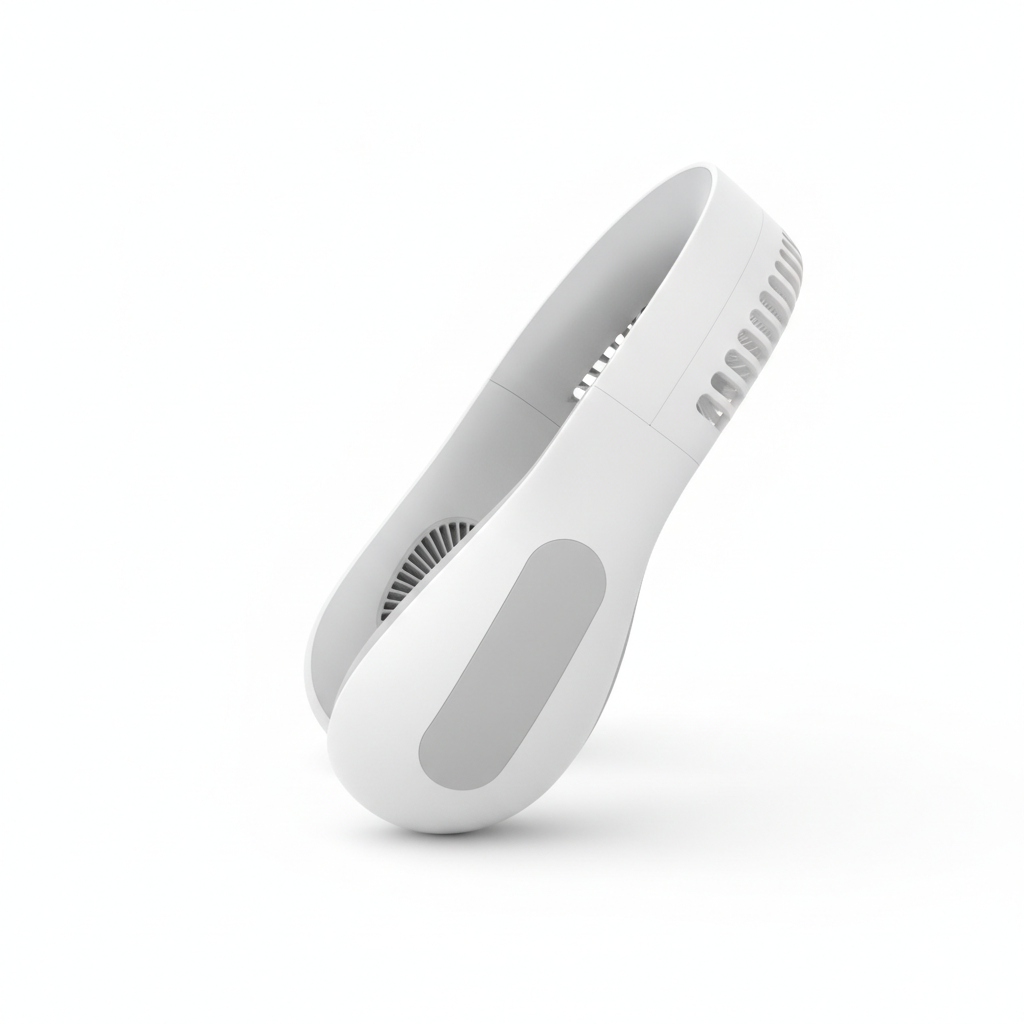 LoadBreeze neck fan side profile, white background